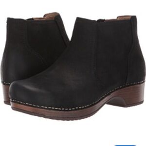 Dansko Black Barbara Bootie